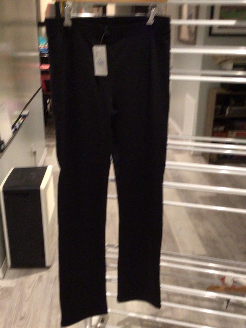 Women's Black Straight-Leg Pants - Sleek Everyday Style